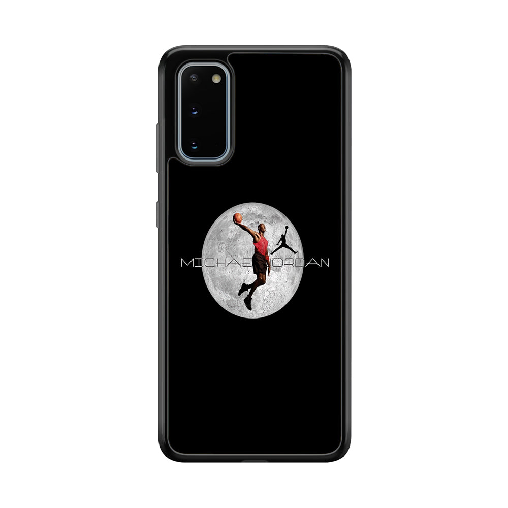 Air Jordan Flying On The Moon Samsung Galaxy S20 Case