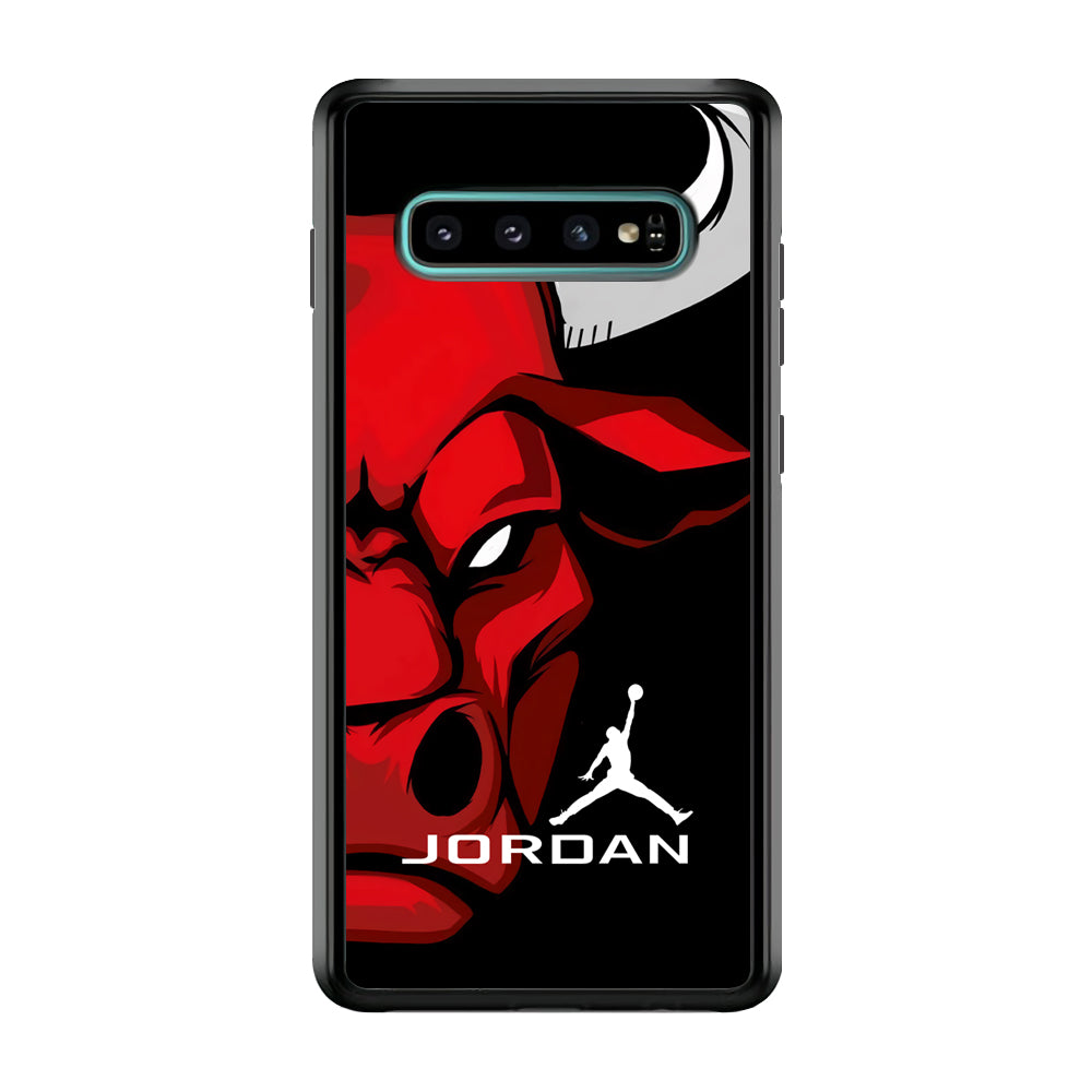 Air Jordan Icon Of Chicago Bulls Samsung Galaxy S10 Case