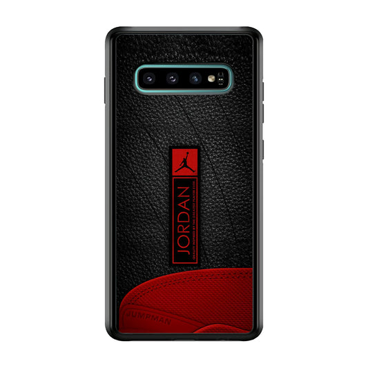 Air Jordan Leather Touch Samsung Galaxy S10 Case