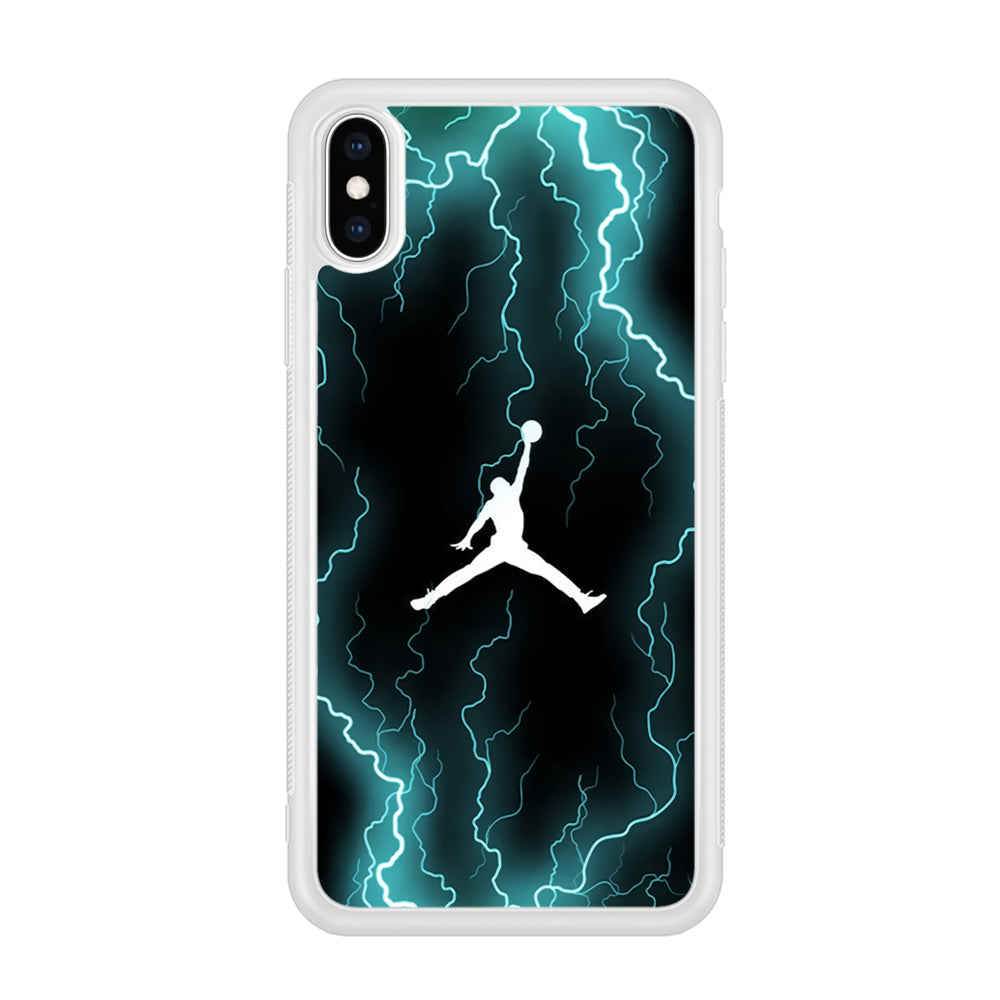 Air Jordan Lightning Pattern iPhone X Case