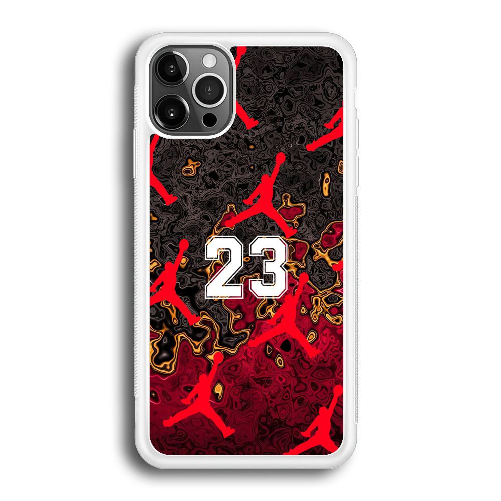 Air Jordan Marble Abstract iPhone 12 Pro Max Case