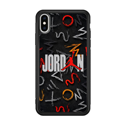 Air Jordan Mix Shape iPhone X Case