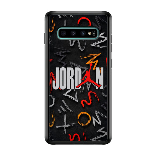 Air Jordan Mix Shape Samsung Galaxy S10 Case