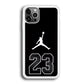 Air Jordan Number Icon Black iPhone 12 Pro Case