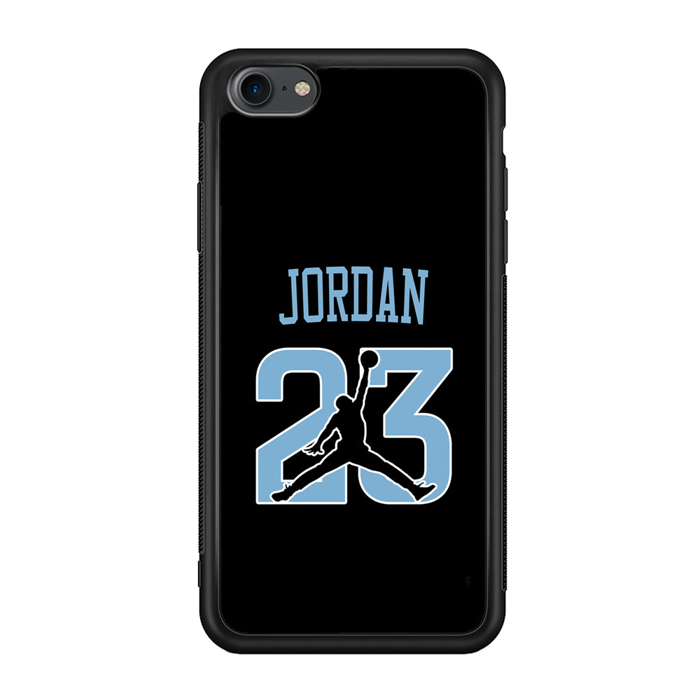 Air Jordan Number Icon Sky Blue iPhone 7 Case