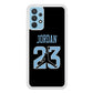 Air Jordan Number Icon Sky Blue Samsung Galaxy A32 Case