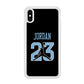 Air Jordan Number Icon Sky Blue iPhone Xs Max Case