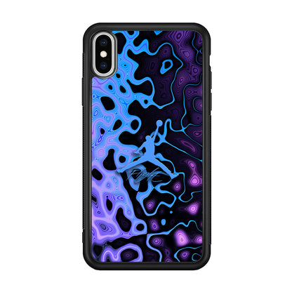 Air Jordan Purple Liquid iPhone X Case