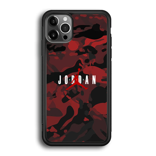 Air Jordan Red Lunar Eclipse iPhone 12 Pro Max Case