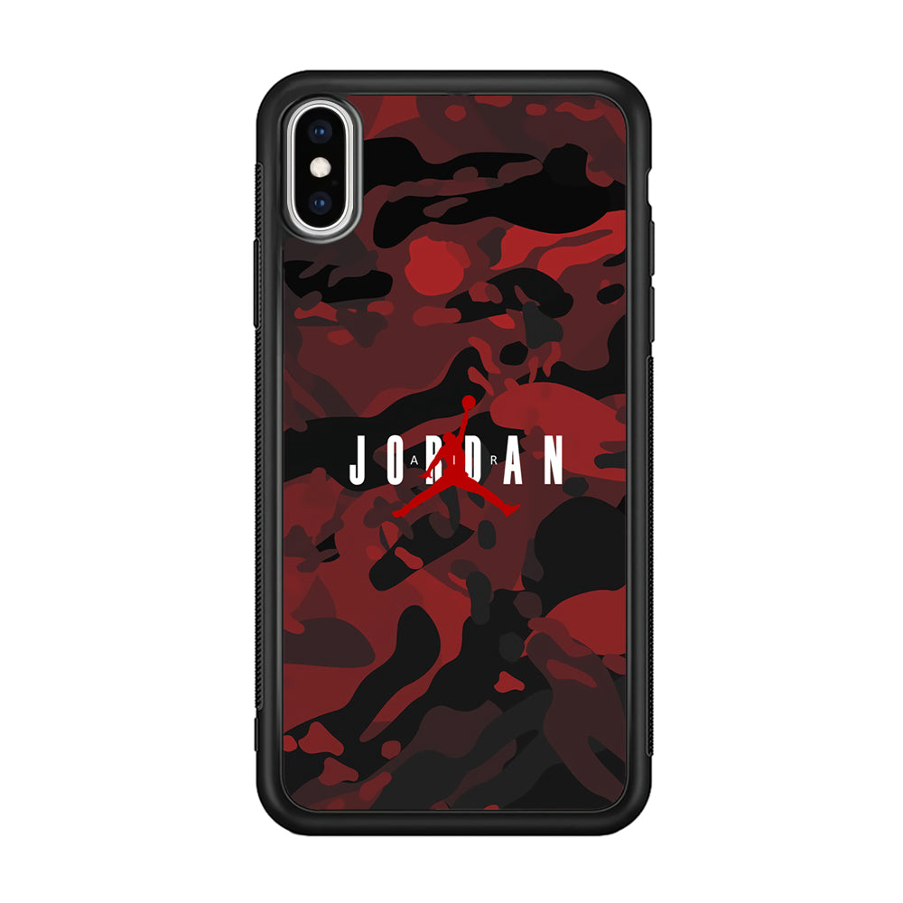 Air Jordan Red Lunar Eclipse iPhone X Case