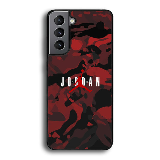 Air Jordan Red Lunar Eclipse Samsung Galaxy S21 Plus Case - Ezzystore