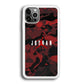 Air Jordan Red Lunar Eclipse iPhone 12 Pro Max Case
