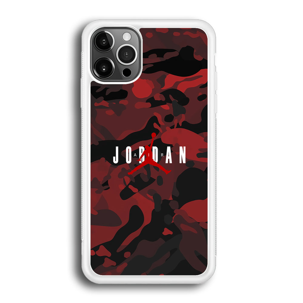 Air Jordan Red Lunar Eclipse iPhone 12 Pro Max Case