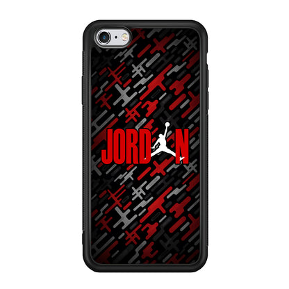 Air Jordan Red Shape Abstract iPhone 6 Plus | 6s Plus Case