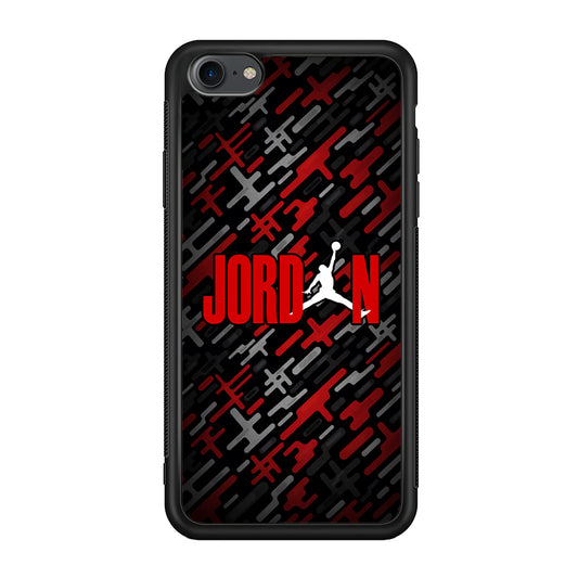 Air Jordan Red Shape Abstract iPhone 7 Case