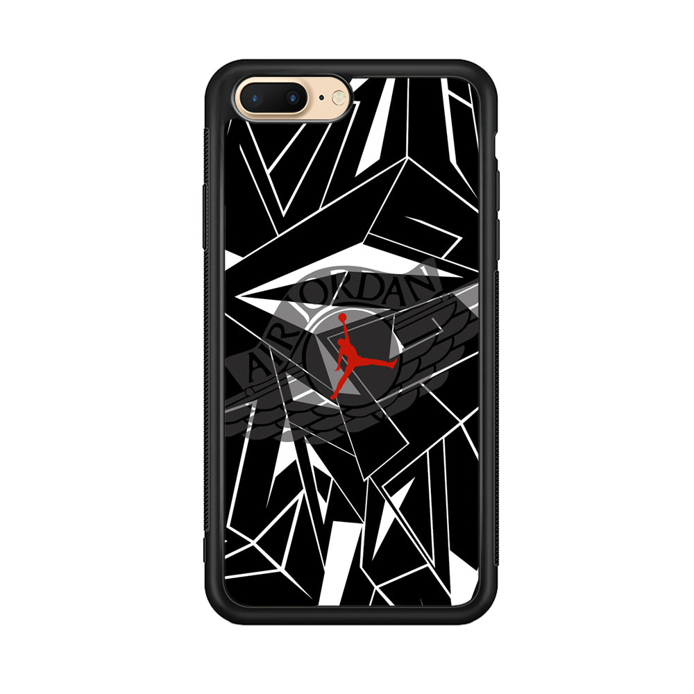 Air Jordan Red Shine iPhone 7 Plus Case
