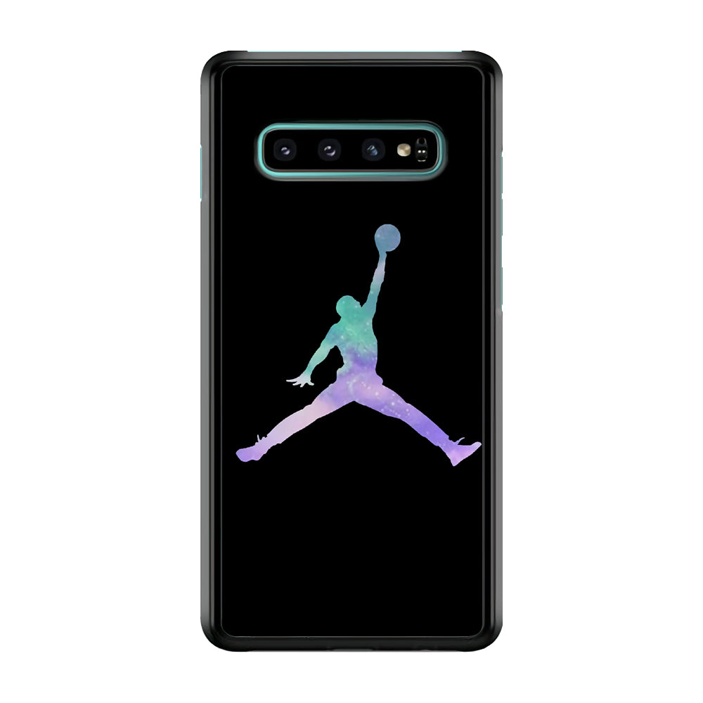 Air Jordan Shine Of Aurora Samsung Galaxy S10 Case