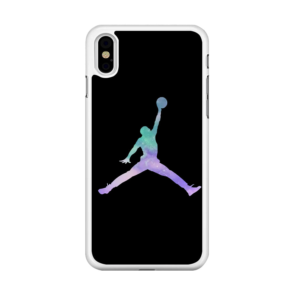 Air Jordan Shine Of Aurora iPhone X Case