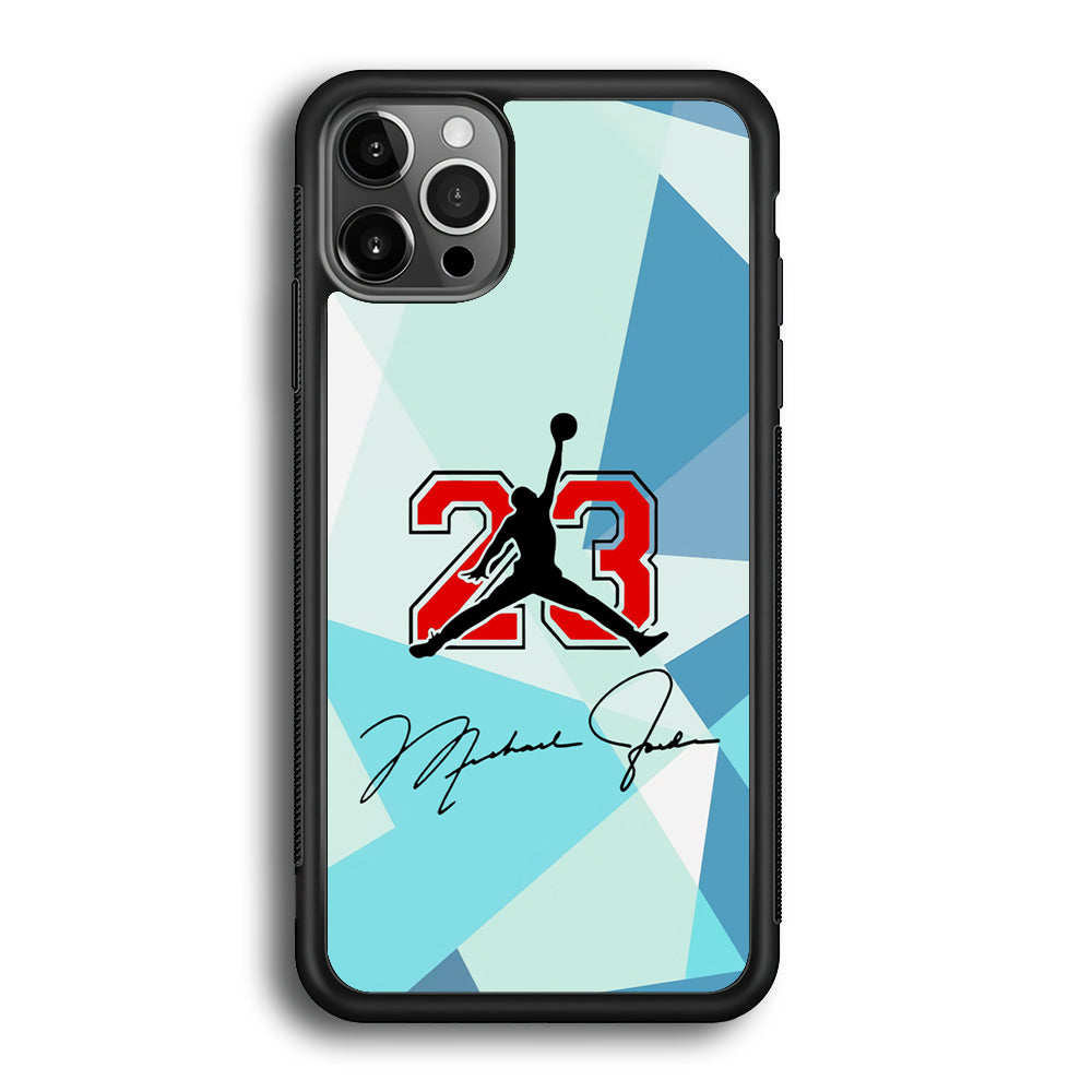 Air Jordan Signature Of Number iPhone 12 Pro Max Case