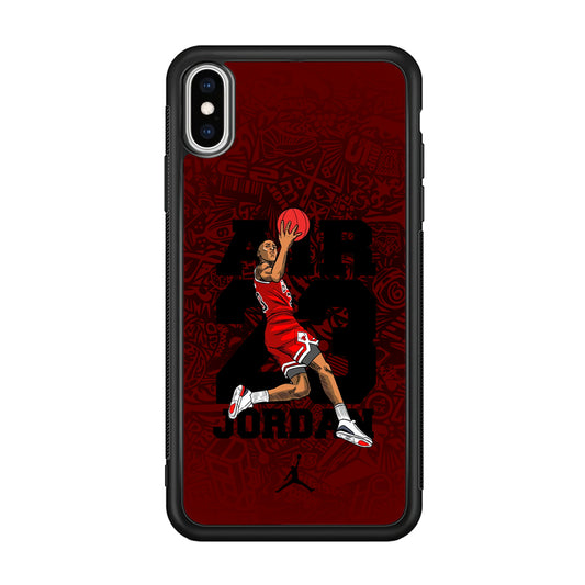 Air Jordan Slamdunk Dancing iPhone X Case