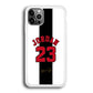 Air Jordan Stripe Black Number iPhone 12 Pro Max Case