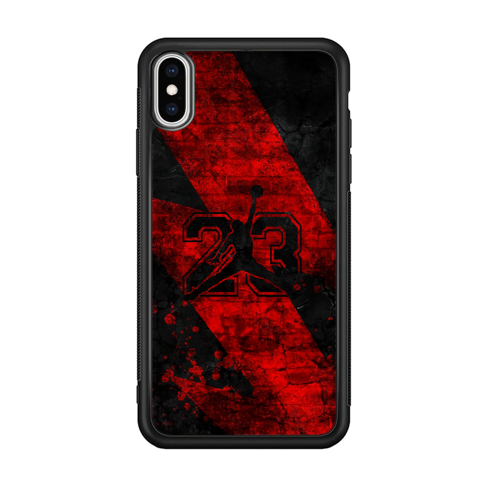Air Jordan The Red Lightning iPhone X Case