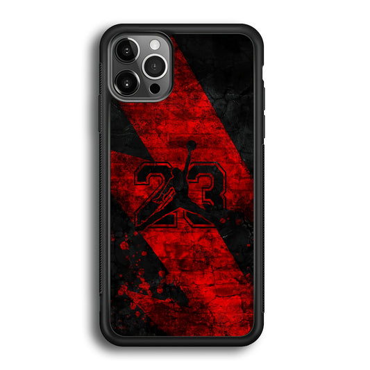 Air Jordan The Red Lightning iPhone 12 Pro Max Case