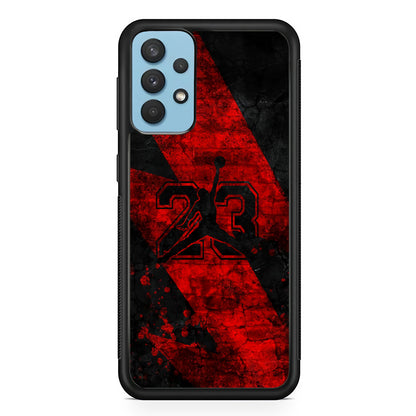 Air Jordan The Red Lightning Samsung Galaxy A32 Case