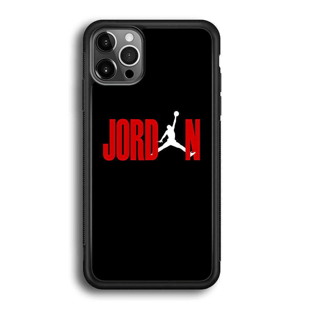 Air Jordan Word Icon iPhone 12 Pro Max Case