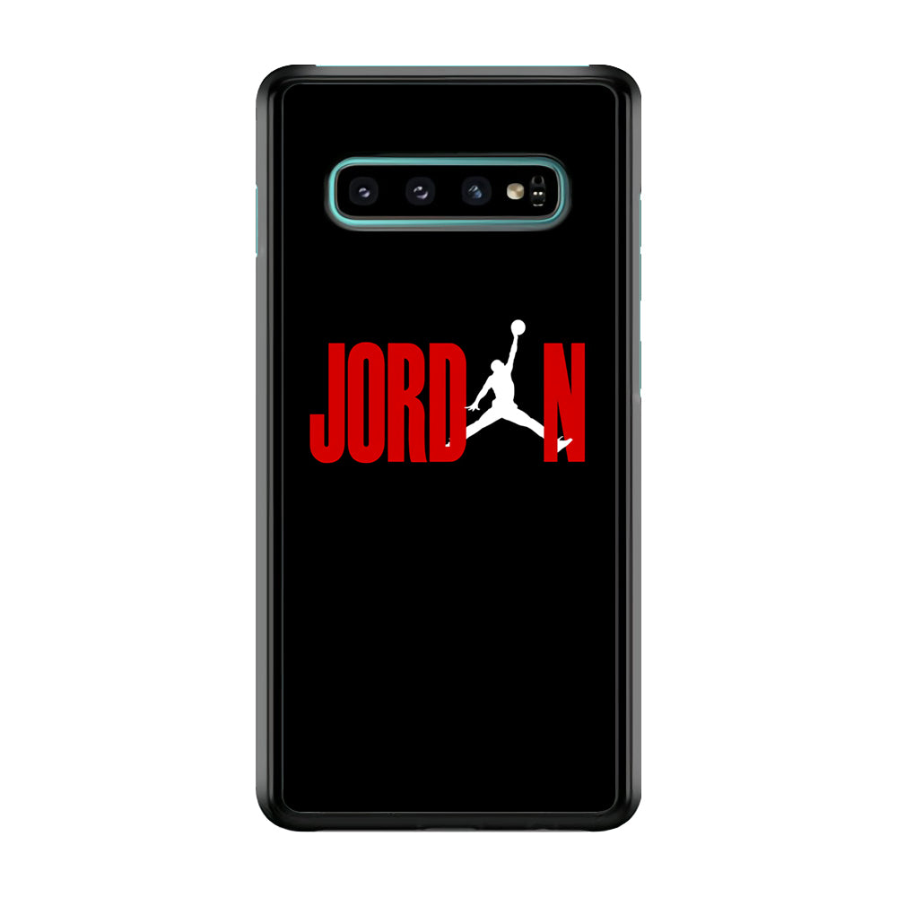 Air Jordan Word Icon Samsung Galaxy S10 Plus Case