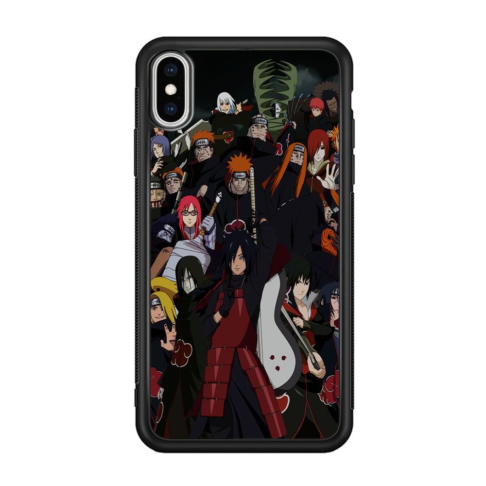 Akatsuki Vilains Character iPhone X Case