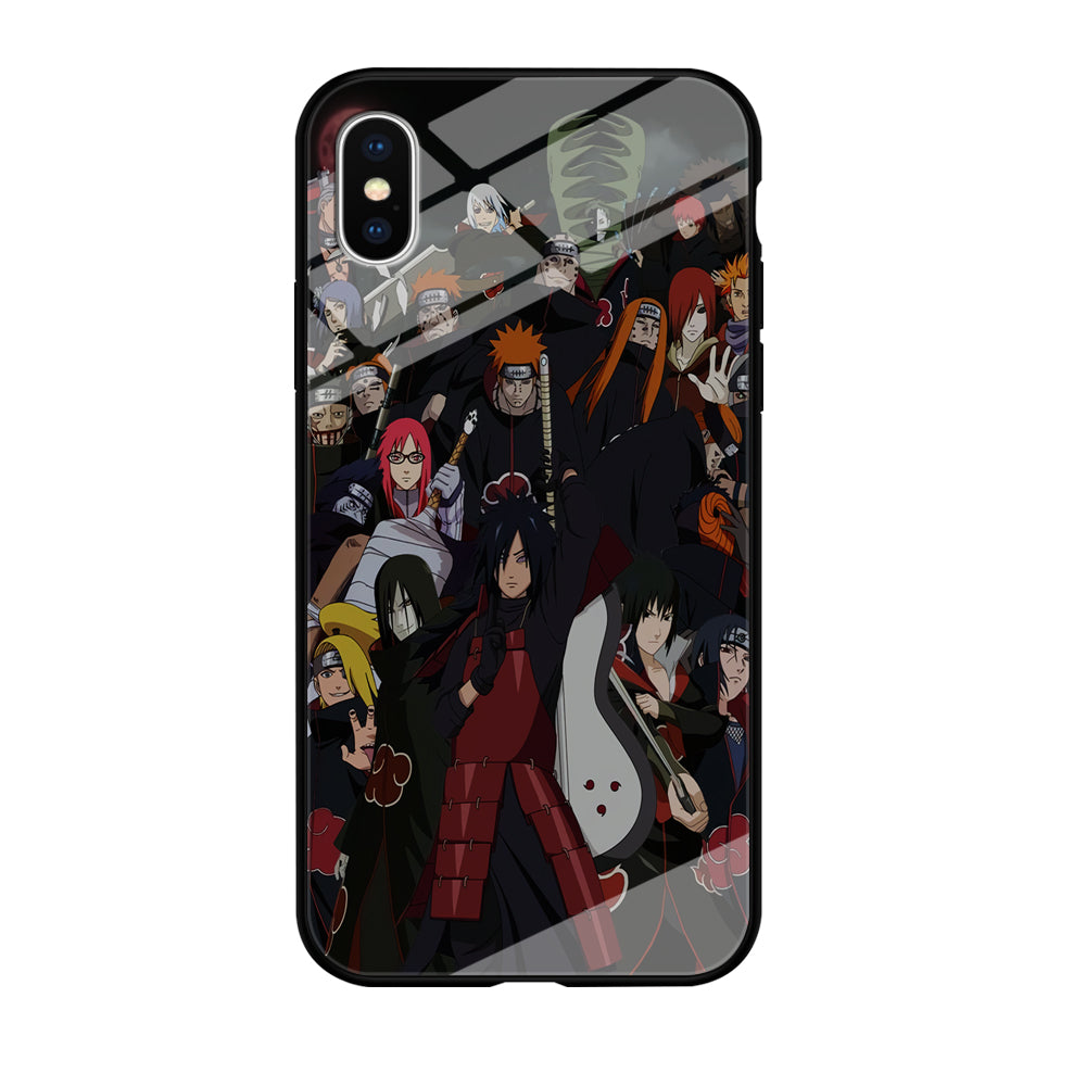 Akatsuki Vilains Character iPhone X Case