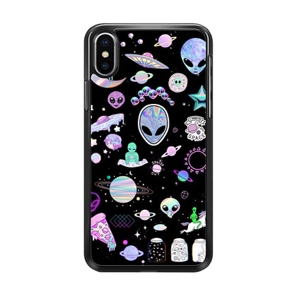 Alien Aesthetic iPhone X Case