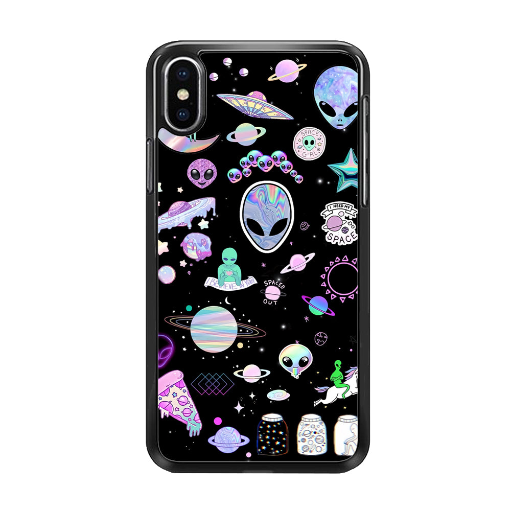 Alien Aesthetic iPhone Xs Max Case