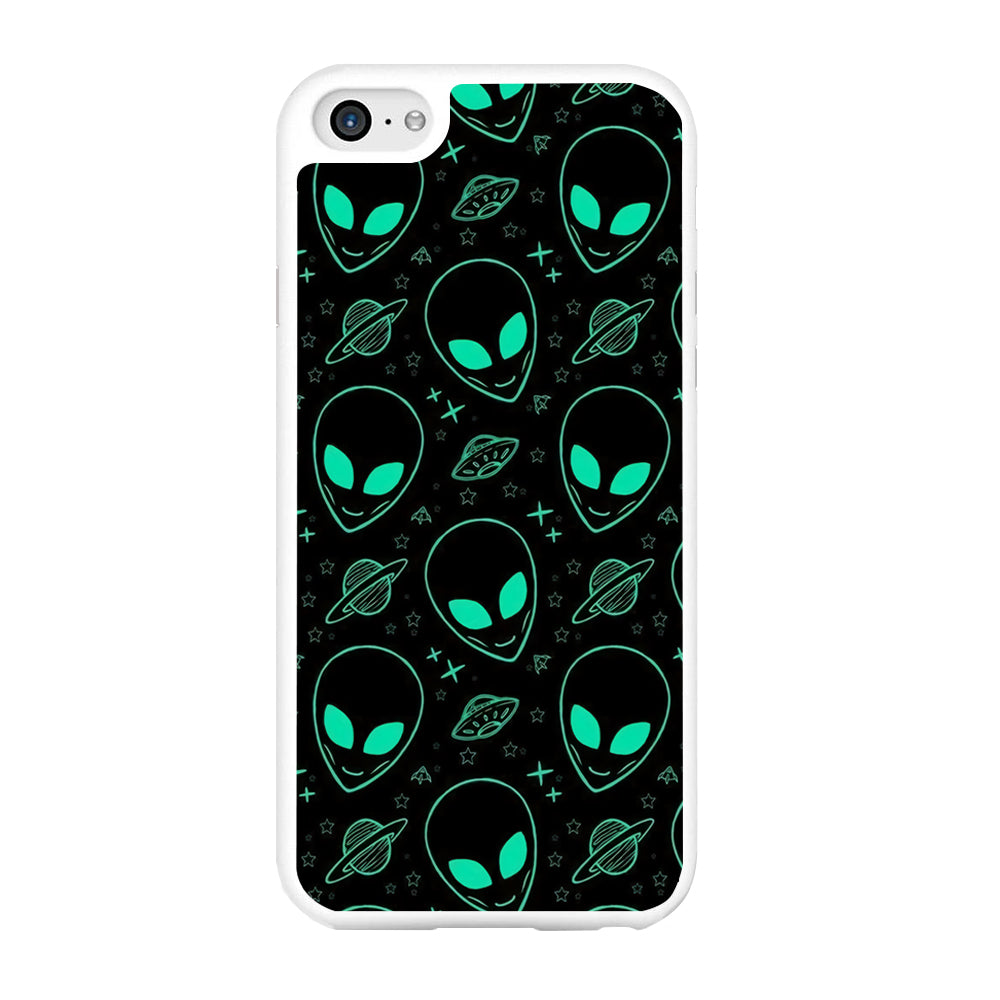 Alien Green Doodle iPhone 6 Plus | 6s Plus Case