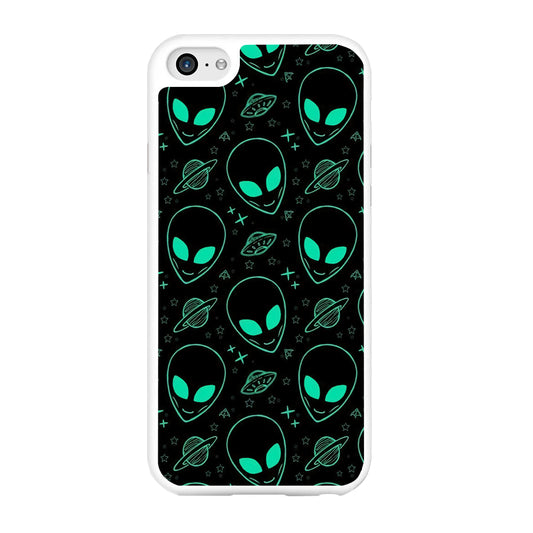 Alien Green Doodle iPhone 6 | 6s Case