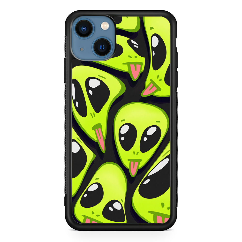 Alien Melting iPhone 13 Case