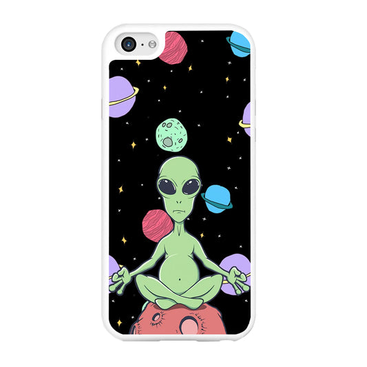 Alien Yoga Style On Space iPhone 6 Plus | 6s Plus Case