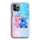 Angel and Stitch Aesthetic Marble iPhone 12 Pro Max Case