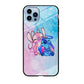 Angel and Stitch Aesthetic Marble iPhone 12 Pro Max Case