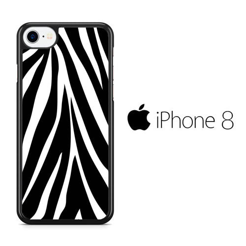 Animal Zebra Skin 02 iPhone 8 Case