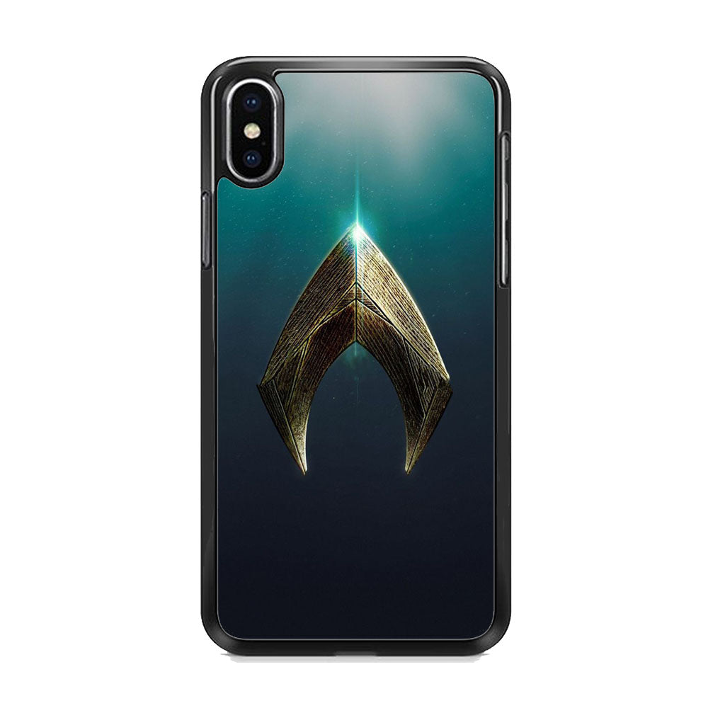 Aquaman Logo Symbol iPhone X Case