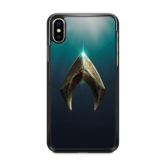 Aquaman Logo Symbol iPhone X Case
