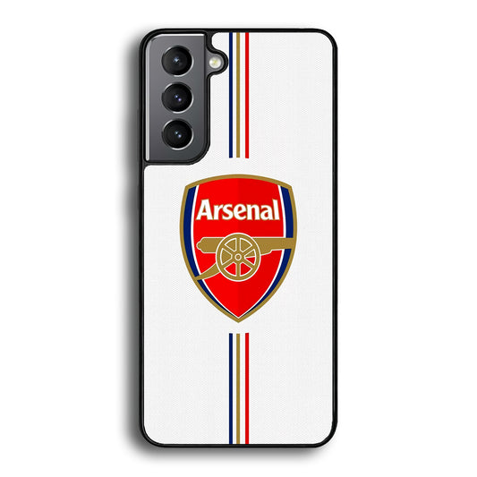 Arsenal FC Stripe Samsung Galaxy S21 Plus Case - Ezzystore