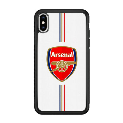 Arsenal FC Stripe iPhone Xs Max Case
