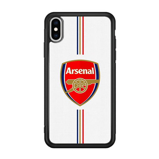 Arsenal FC Stripe iPhone Xs Max Case