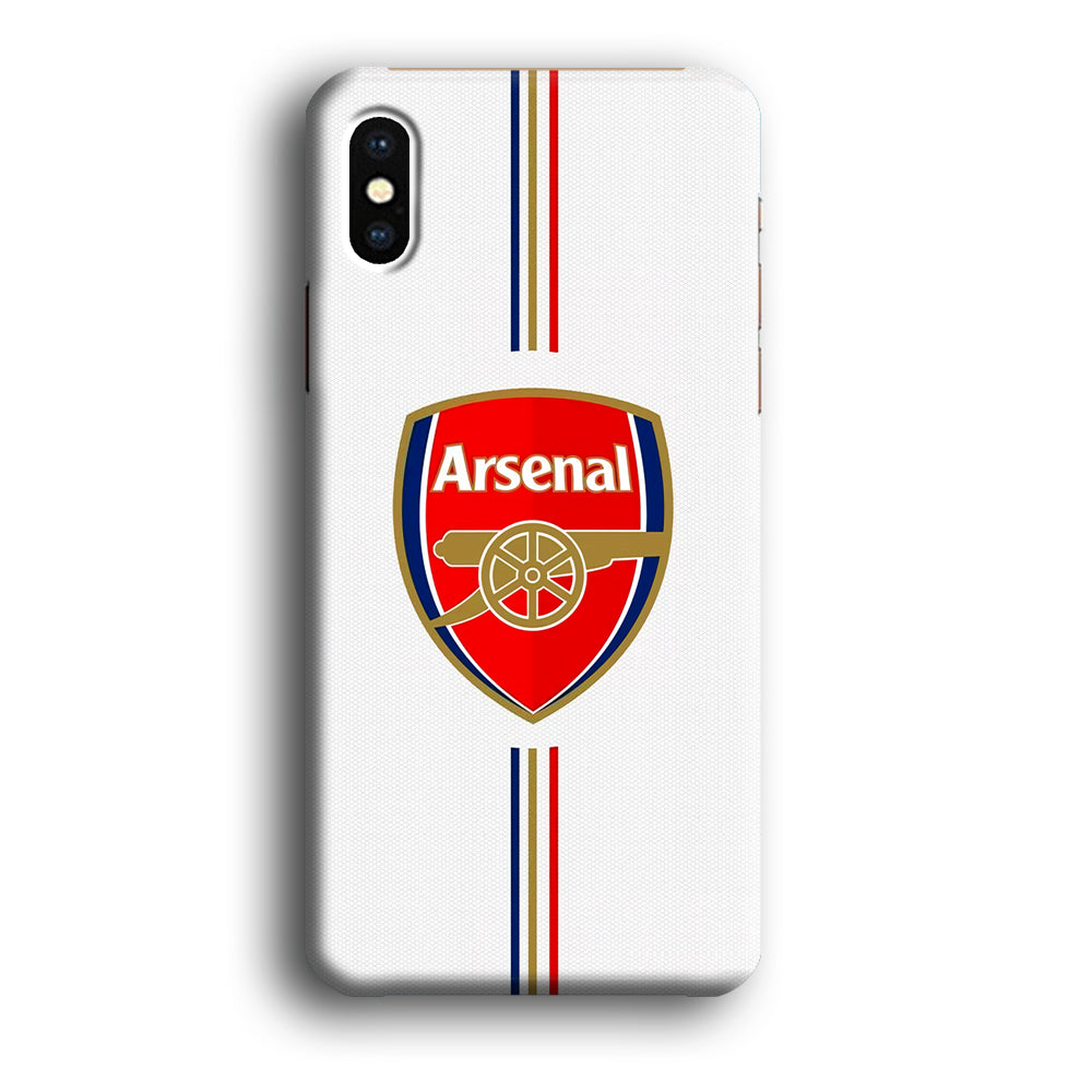 Arsenal FC Stripe iPhone X Case