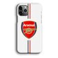 Arsenal FC Stripe iPhone 12 Pro Max Case