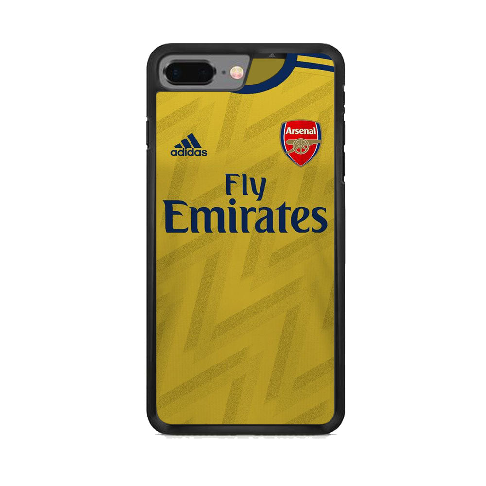 Arsenal Away Jersey Yellow iPhone 8 Plus Case
