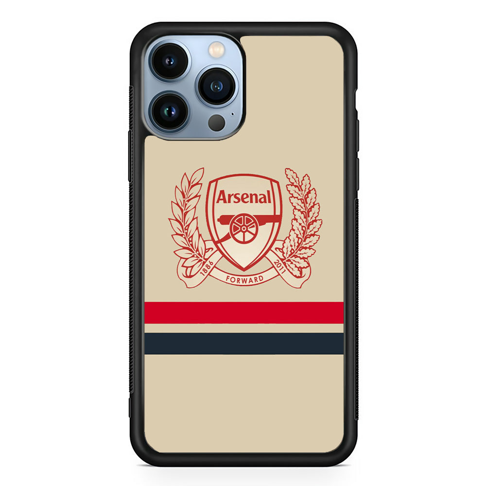 Arsenal Stripe Logo iPhone 13 Pro Case